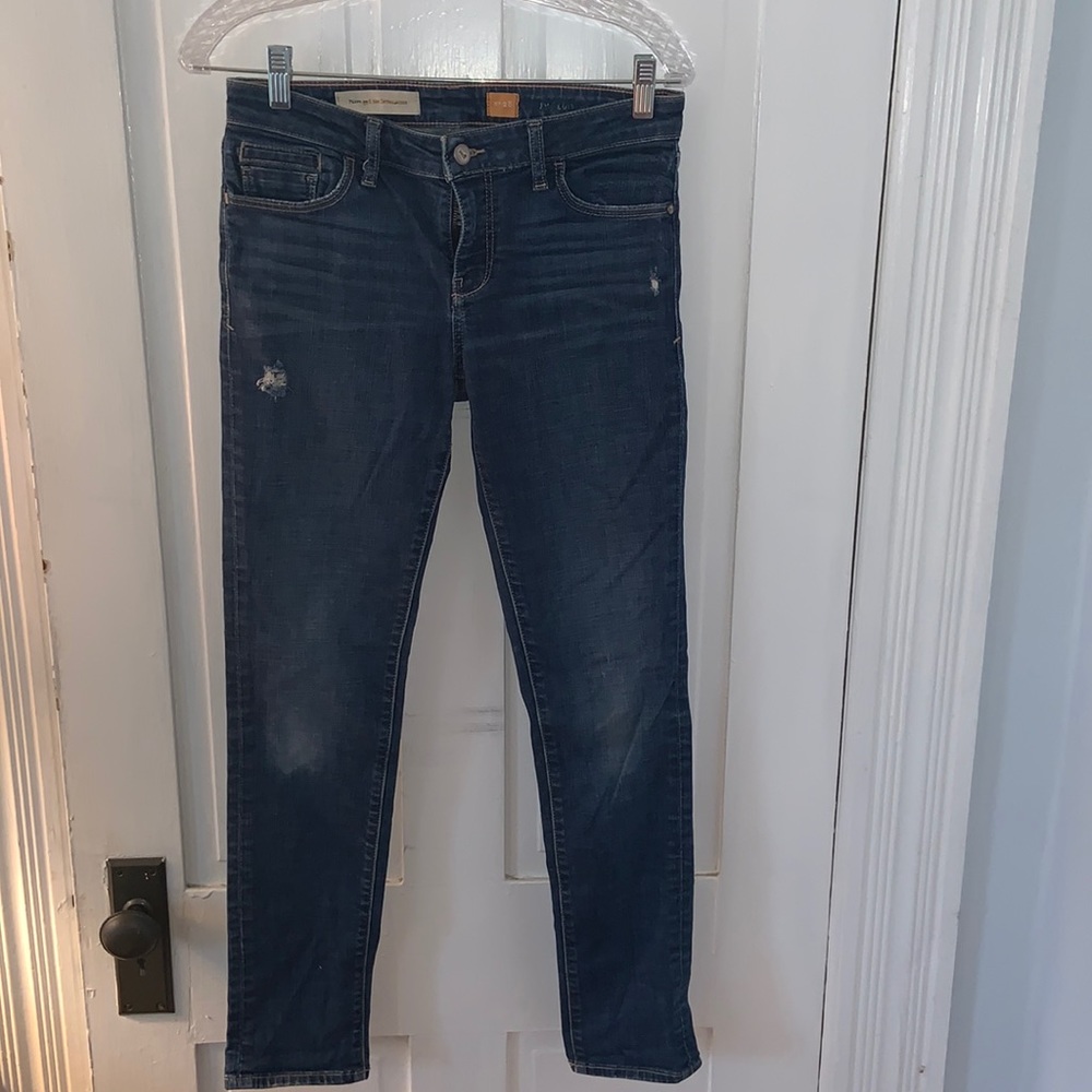 Pilcro distressed skinny jeans